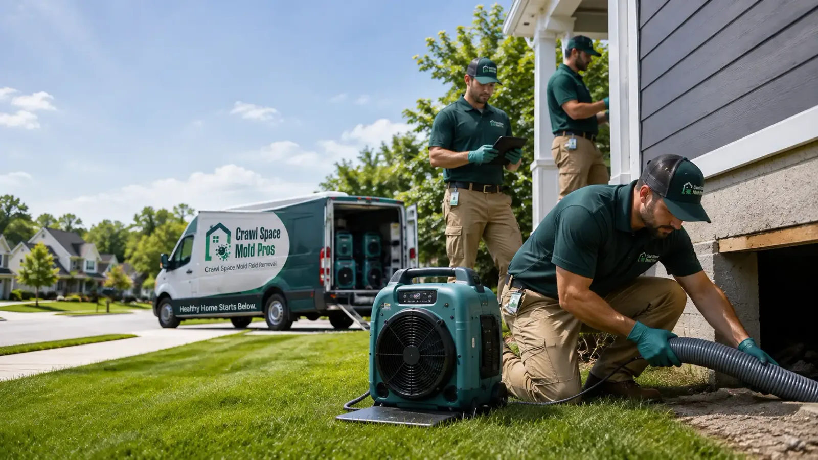 Crawl Space Mold Removal in Meadow Lands, PA